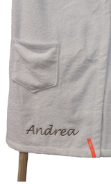 Dames saunakilt met naam