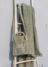 Badstof schoudertas S&LT