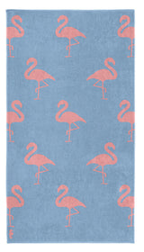 Seahorse strandlaken Flamingo