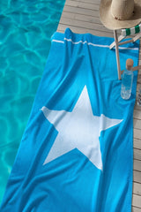 Velours strandlaken Ster