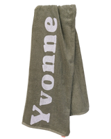 Strandlaken met print