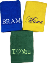 Badlaken borduren 70x140