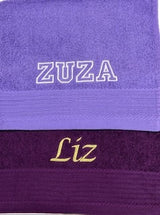 Handdoek borduren 50x100