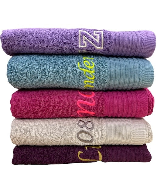 Handdoek borduren 50x100