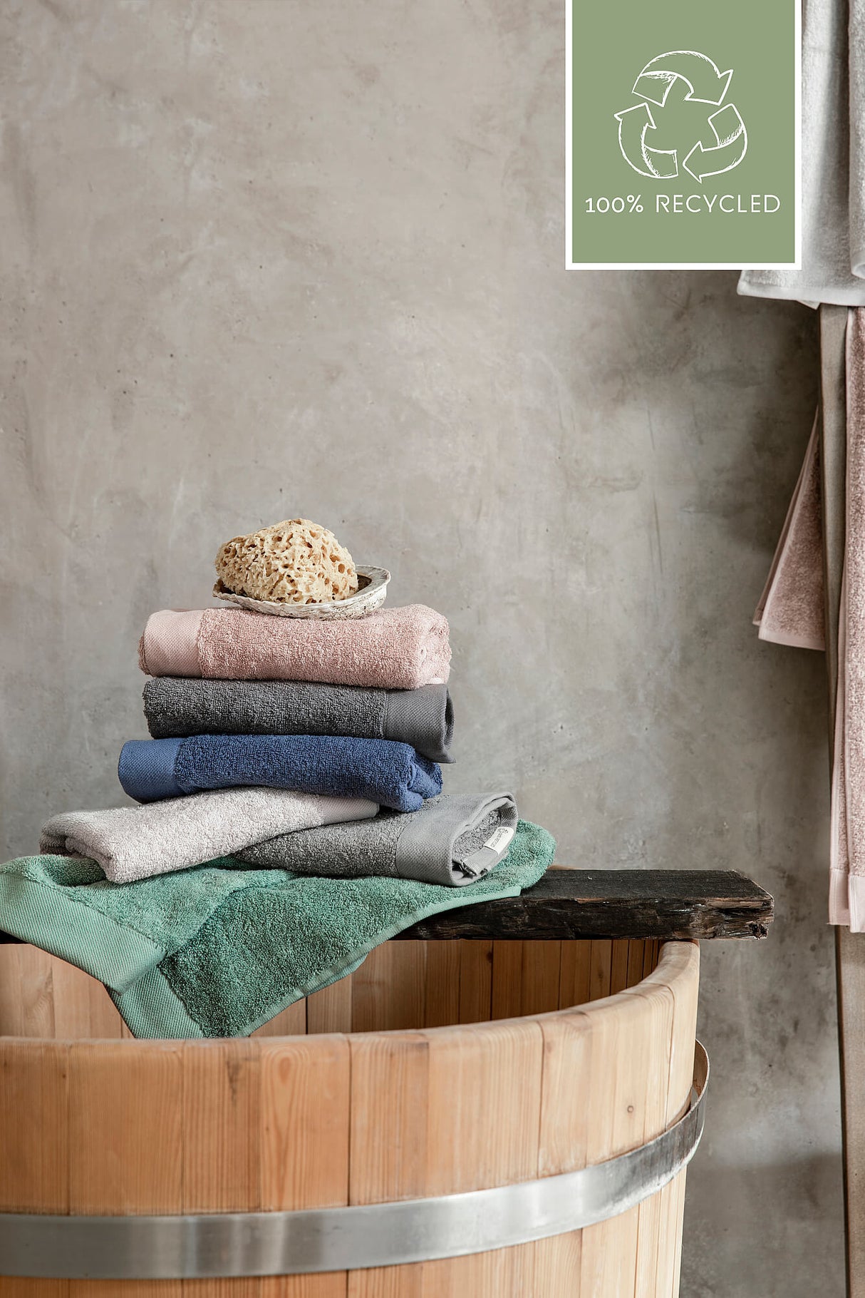 Handdoek Walra Remade Cotton