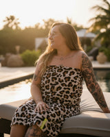 XXL saunakilt Panter dames