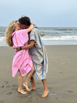 Ottomania surfponcho roze